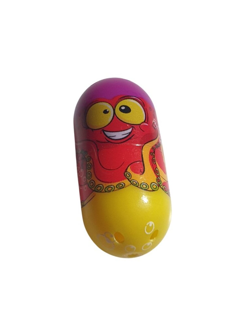 Mighty Beanz 32 Octopus Bean Toy Capsule Moose 2010 Red Yellow Purple Gift